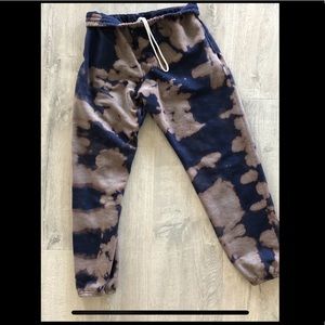 ACID WASH SWEAT PANTS (BLEACHED) MADE TO ORDER